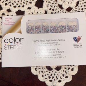 New and sealed Color Street Less Bitter, No Glitter